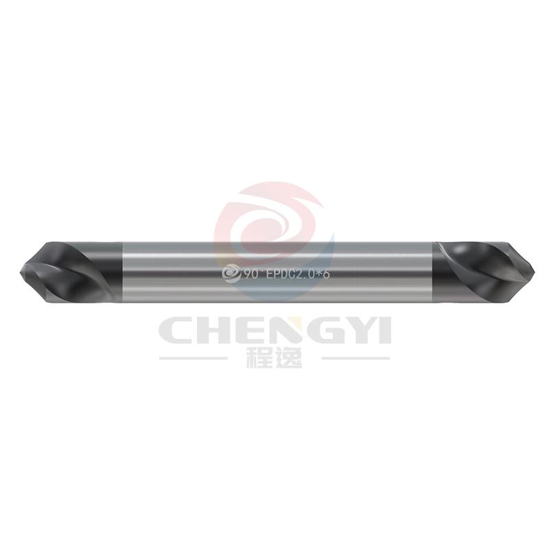 90°雙頭鎢鋼雙角度定點鑽（90°EPDC系列）